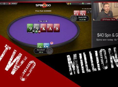 PokerStars – $ 2 Millionen Gewinn bei einem Buy-In von $ 5