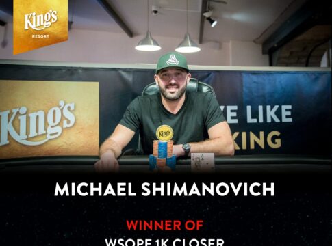 WSOPE Closer: Michael Shimanovich holt sich zum Abschied das 1K