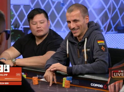 MILLIONS: Gabriel Andrade führt nach Tag 1B / Philipp Gruissem und Florian Löhnert vorn dabei