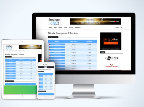 Neu bei Hochgepokert – der Cash Game & Turnier Live-Ticker!