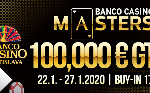 €100.000 GTD bei den Banco Casino Masters im Januar!
