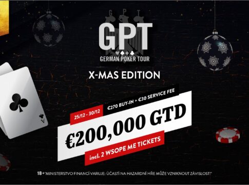 Mega Deepstack Poker mit €200.000 GTD zum Jahresende im King’s!