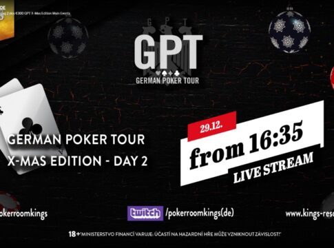 Ab 16:35 Uhr Livestream vom Tag 2 des GPT X-Mas Edition Main Events!