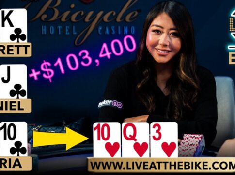 Maria Ho Live at the Bike: 100.000 Dollar Swing im $100/$200 Cash Game