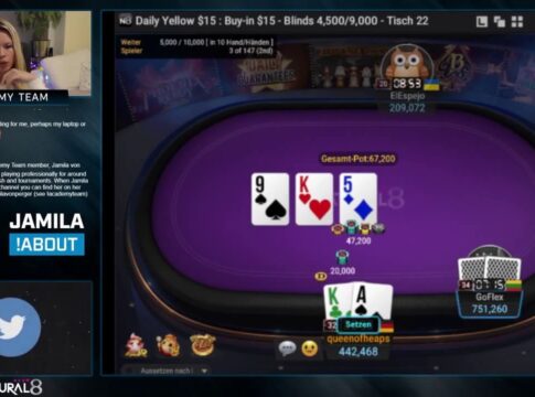 Jamila von Perger – Erster Natural8 Final Table!