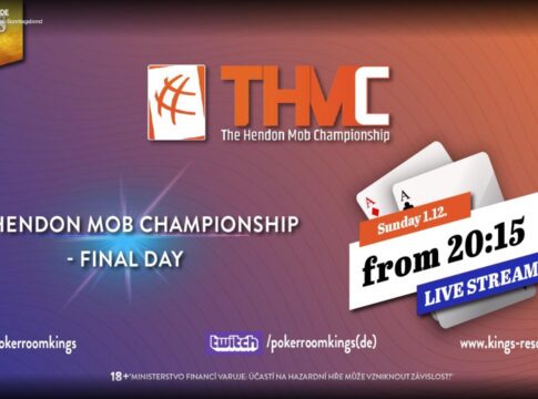 Sonntag ab ca. 20:15 Uhr Livestream vom Finale des THMC Main Events!