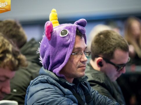 Alessandro De Michele führt vor dem Sonntag beim EPSC Main Event