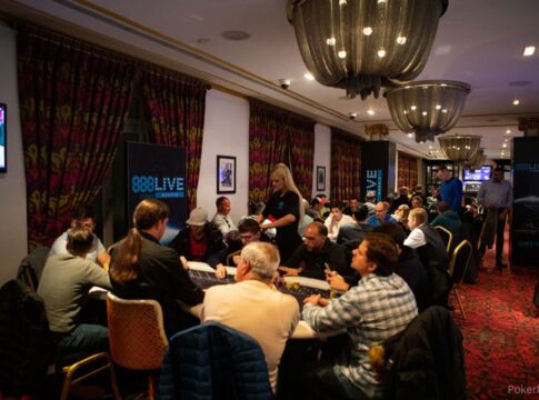 Chinesische Führung beim 888LIVE Madrid Main Event