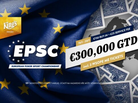 Mittwoch startet das ESPC Festival im King’s mit €376.000 GTD für kleine Buy-Ins!