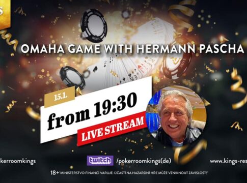 Mittwoch ab 19:30 Uhr Hermann Pascha Omaha Game aus dem King’s!