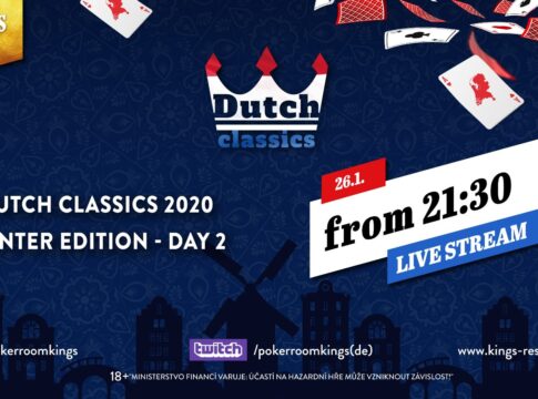 Ab 21:30 Uhr Livestream vom Tag 2 des Dutch Classics Main Events!
