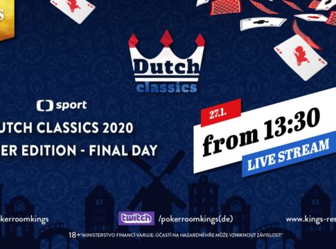Ab 13:30 Uhr Livestream vom Finale des Dutch Classics Main Events!
