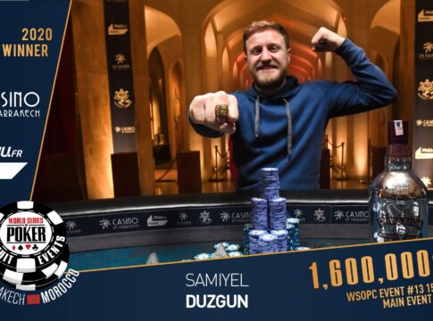 WSOPC Marrakesh: Schweizer Düzgün gewinnt Main Event