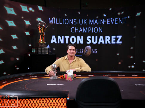 Anton Suarez gewinnt die partypoker MILLIONS UK, Christian Rudolph wird Runner-Up