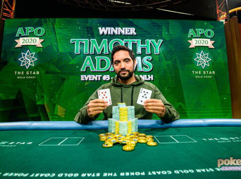 Australien Poker Open 2020 – Timothy Adams gewinnt Event #3