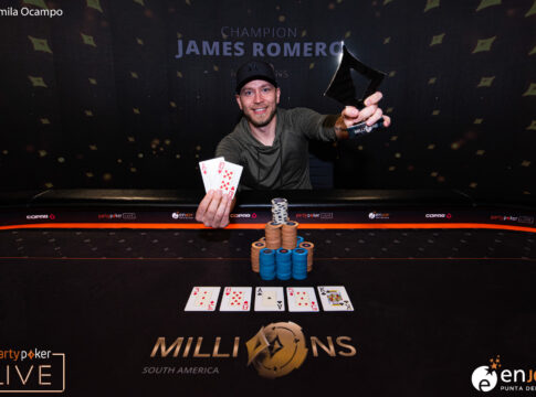 partypoker MILLION South America – James Romero gewinnt den SHR-Event, Kempe geht leer aus