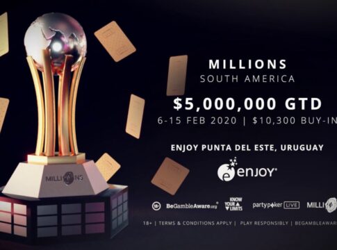 partypoker LIVE MILLIONS South America – Tag 1 und 2 können heute online gespielt werden!