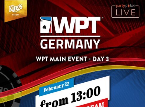 Ab 13 Uhr Livestream von Tag 3 des WPT Germany Main Event