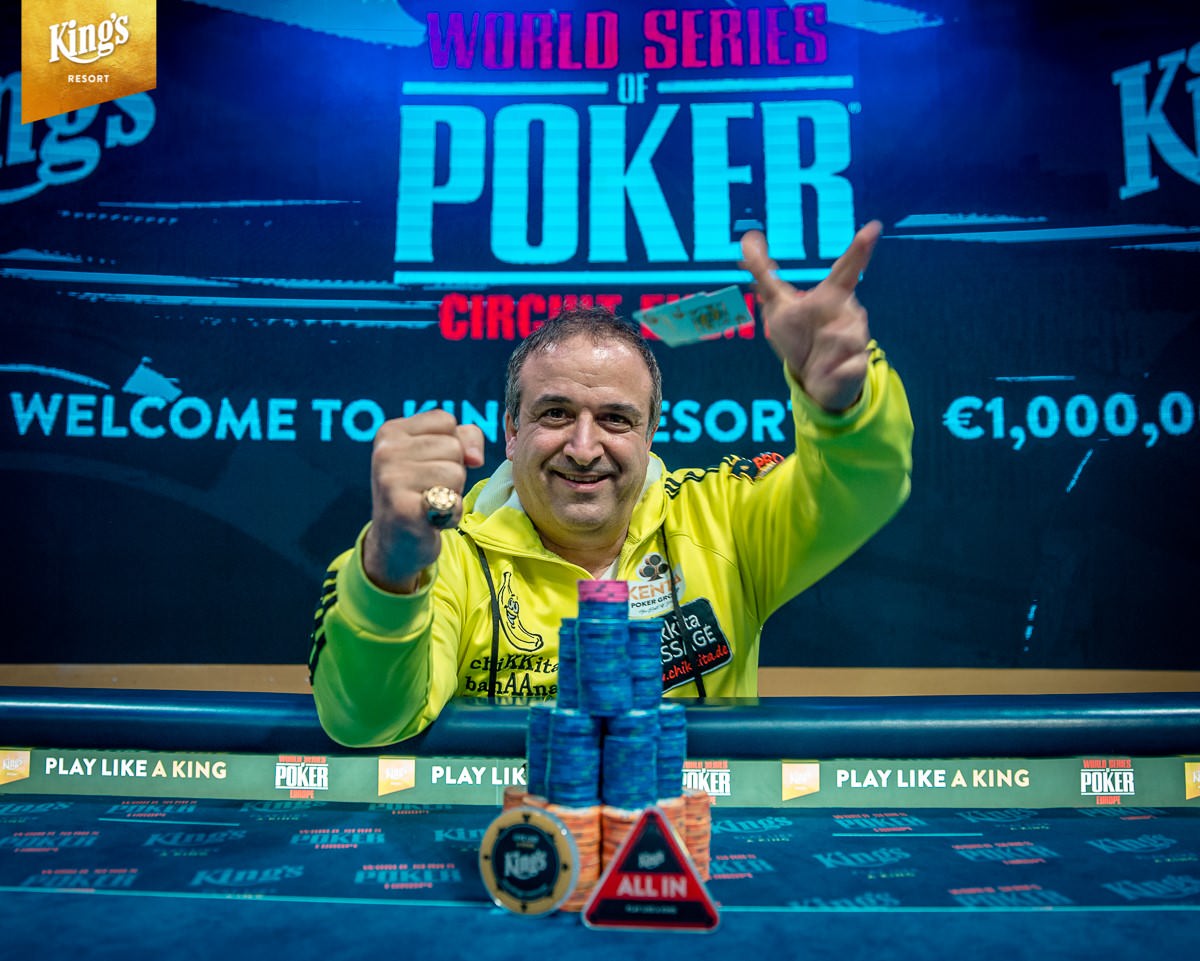 King’sLegende “chiKKita banAAna” schnappt sich den WSOPC Seniors Ring