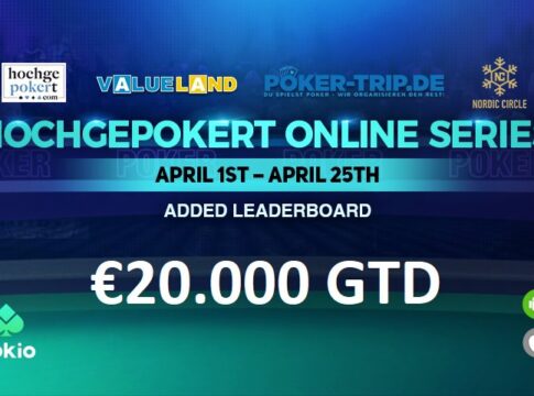Endspurt bei der Hochgepokert Online Series – Main Event zum Abschluss