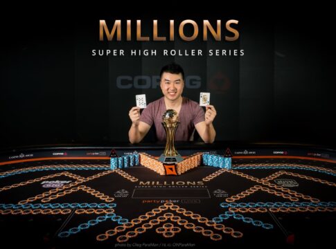 partypoker MILLIONS Sochi SHR $25k Short Deck – He Xia Jiang gewinnt mit einem Royal Flush!