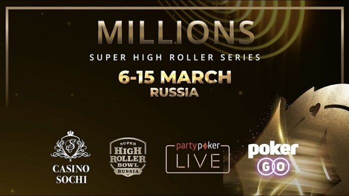 partypoker MILLIONS Super High Roller Sochi