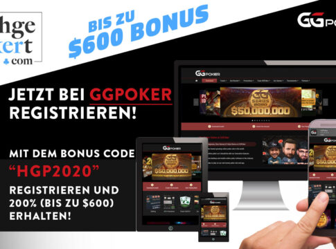 $600 Hochgepokert-Bonus auf GGPoker!