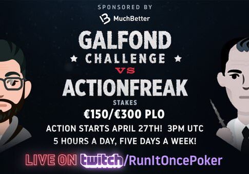 Heute um 17 Uhr: Auftakt zur Galfond Challenge gegen ActionFreak