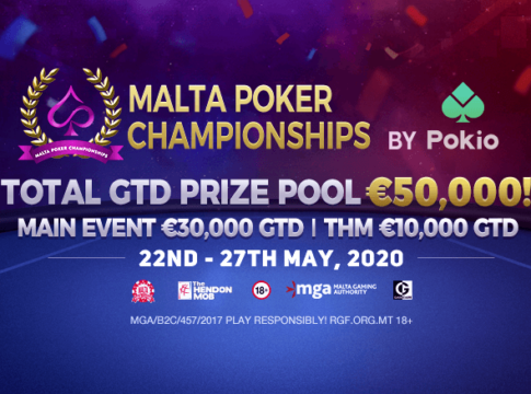 Malta Poker Championships jetzt als Online-Ausgabe auf Pokio