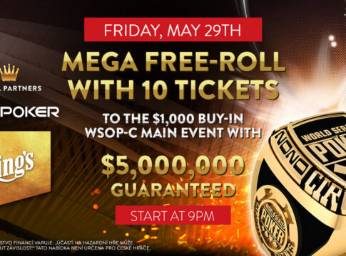 King’s Mega WSOPC Freeroll heute Abend auf GGPoker!
