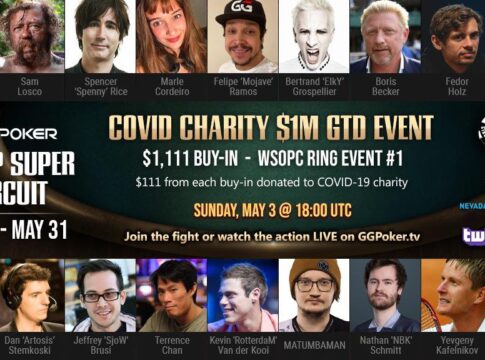 $1 Mio. Charity Event zum Auftakt der WSOP Online mit Boris Becker