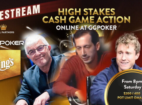 20:00 Uhr Livestream vom King’s VIP High Stakes Cash Game auf GGPoker!