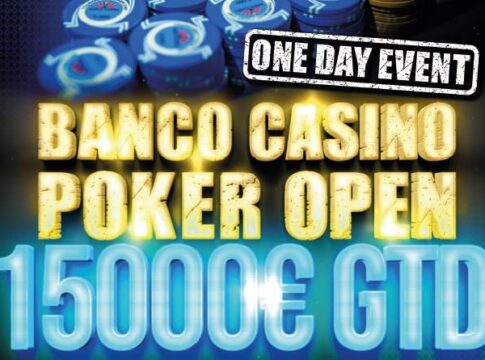 Das Banco Casino lädt am Samstag zu den   €15.000 GTD Banco Casino Open!