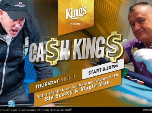 Donnerstag ab 20:30 Uhr NLH Ca$h King$ mit Scott Hanna und „MagicMan“!