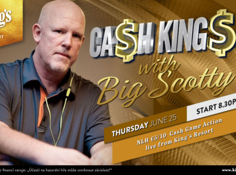 Donnerstag ab 20:30 Uhr NLH Ca$h King$ Classic Edition!
