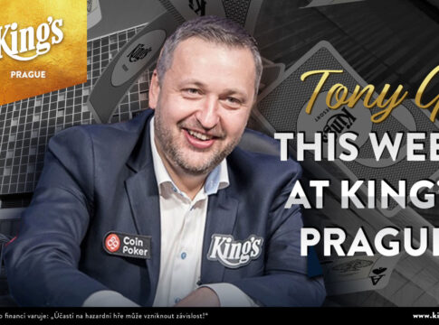 Trefft Tony G. im King’s Prag – Täglich Cash Games mit der Poker Legende!