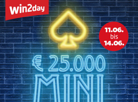 €25.000 garantiert bei der Poker Mini Series auf win2day.at