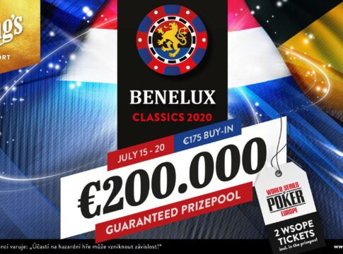 €200.000 GTD beim €175 Benelux Classics Main Event im King’s + Livestreams!