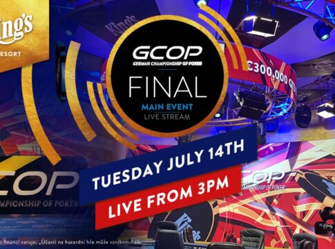 Dienstag ab 15:00 Uhr Premium Livestream vom GCOP Main Event Finale!