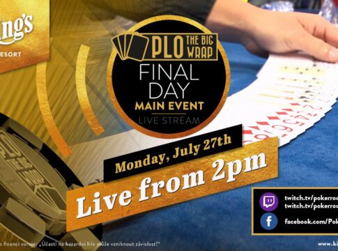 Ab 14:00 Uhr Premium Livestream vom Finale des „The Big Wrap“ Main Events!