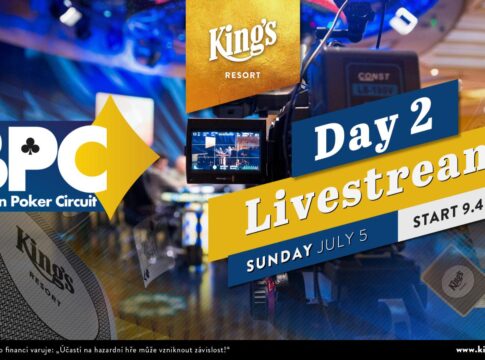 Sonntag ab ca. 21:45 Uhr Tag 2 des King’s Balkan Poker Circuit Main Events!