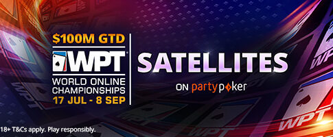 WPT auf partypoker – Täglich Satellites und Tickets im Wert von $500.000