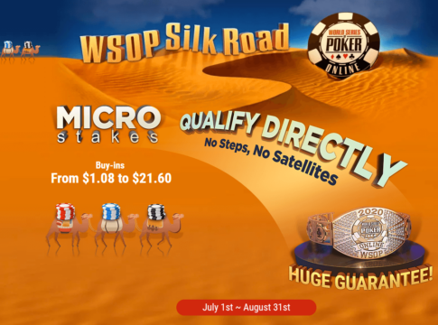 GGPoker WSOP Silk Road – Ab $1.08 direkt für die Bracelet-Events qualifizieren