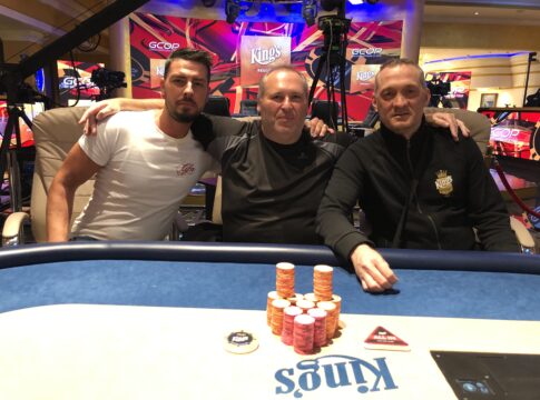 Guenther Jakwerth aus Österreich und Michael Gobbe aus Belgien gewinnen die Side Events im King’s