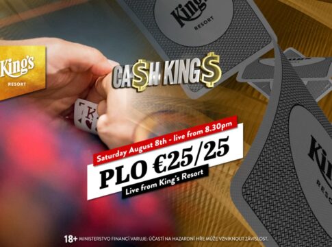 Samstag ab 20:30 Uhr Ca$h King$ Special PLO €25/€25!