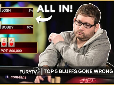 TOP 5 CRAZY POKER BLUFFS GONE WRONG!
