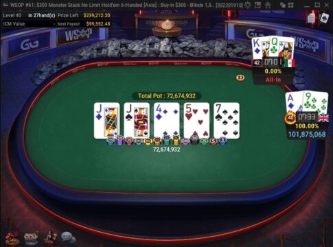 WSOP auf GGPoker – Grabenschweiger bubbelt, Briten feiern drittes Bracelet