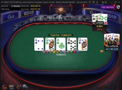 Jim Lefteruk holt das 1k NLHE-Bracelet bei der WSOP auf GGPoker