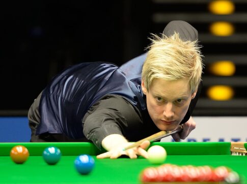 Snooker Live Top-Chance – Robertson wird noch das Spiel gegen Lisowski drehen