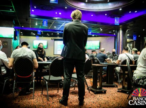 Chiplead für Stefan Schwarz beim Polish Poker Cup im Banco Casino